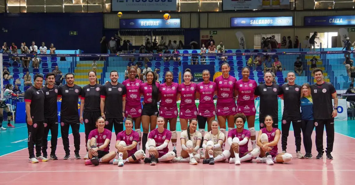 Sancor Londrina estreia em casa pela Superliga Feminina contra o Sesi Bauru.